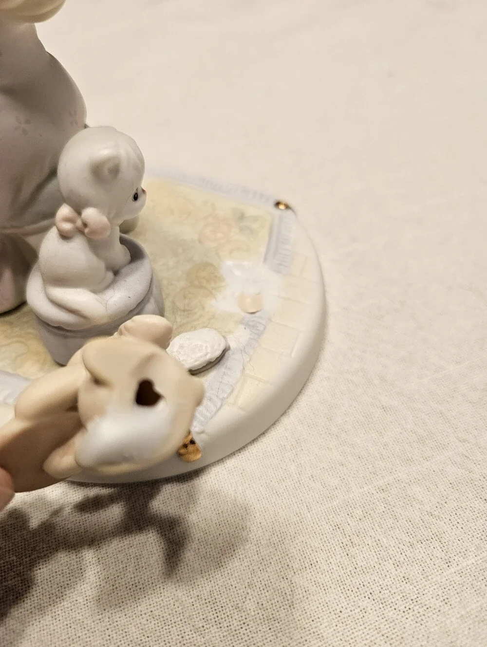 Precious Moments 1996 God's Love Is Reflected In You Enesco Girl Mirror BROKEN